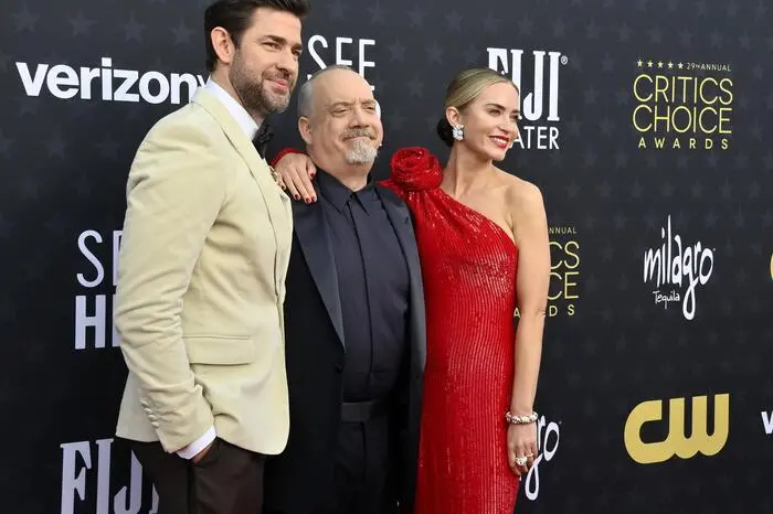 John Krasinski, Paul Giamatti und Emily Blunt