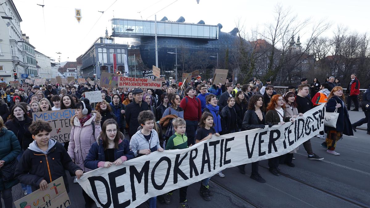 Immer wieder kommt es auch in Graz zu Demos gegen rechtsextremistische Haltungen