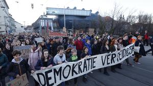 Immer wieder kommt es auch in Graz zu Demos gegen rechtsextremistische Haltungen