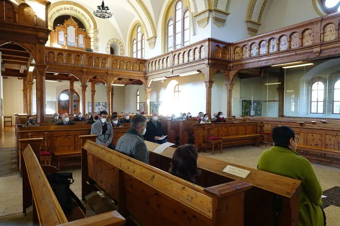 Mit einer Zeremonie in der Kirche wurde Pfarrer Jakob Ernst Koch gedacht