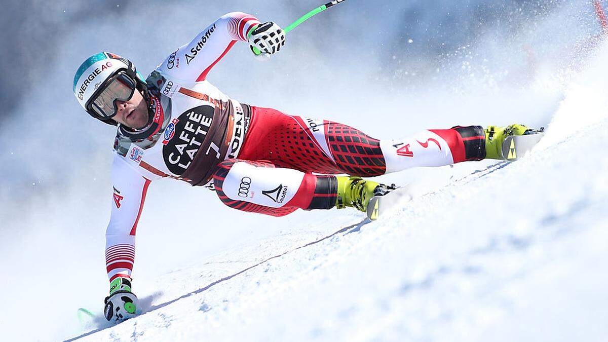 Vincent Kriechmayr holt sich den Sieg in Wengen und damit den ersten großen Klassiker