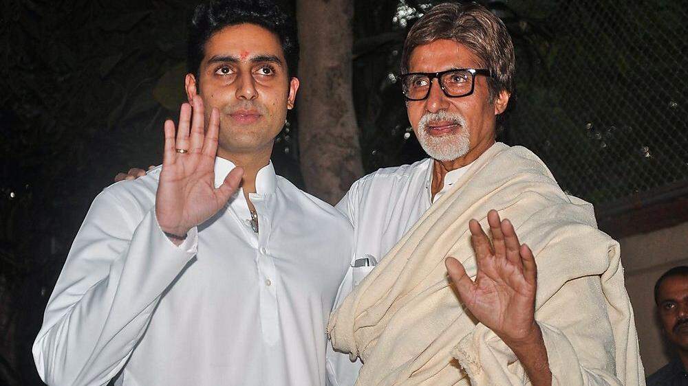 Amitabh Bachchan und sein Sohn Abhishek