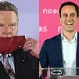 Bürgermeister Michael Ludwig und Neos-Spitzenkandidat Christoph Wiederkehr