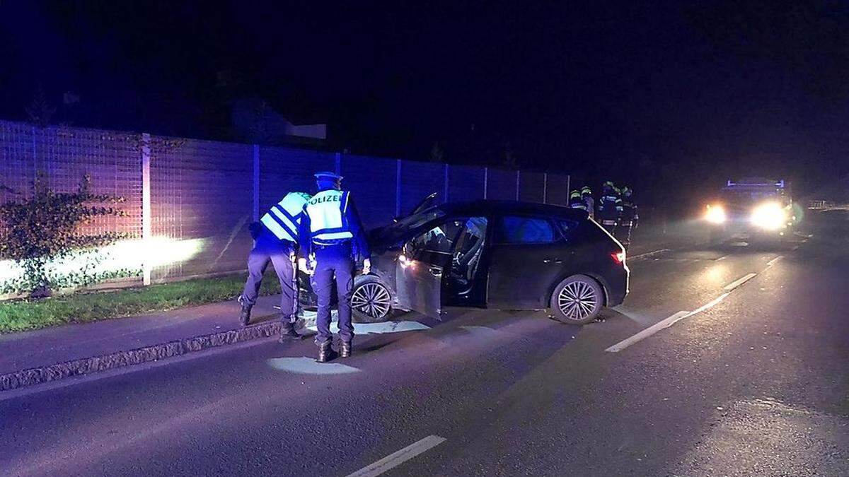 Bei dem Unfall wurde ein Lenkerin leicht verletzt