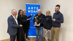 Hoffen auf viele Einreichungen: Bürgermeister Josef Ober, Carina Hödl, Silvia Nagy, Ludwig Haas, Gaby Reich und Philipp Huemer