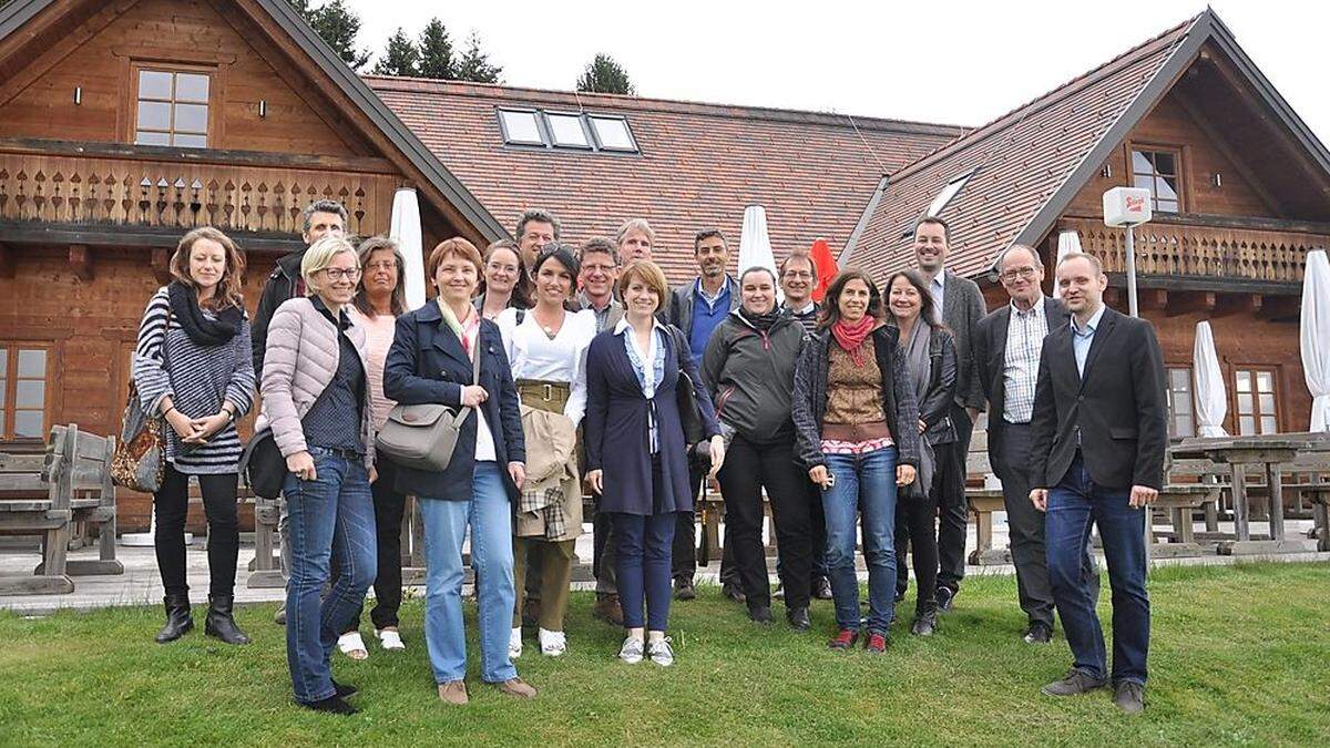 Projektvertreter aus mehreren Ländern trafen sich im Joglland