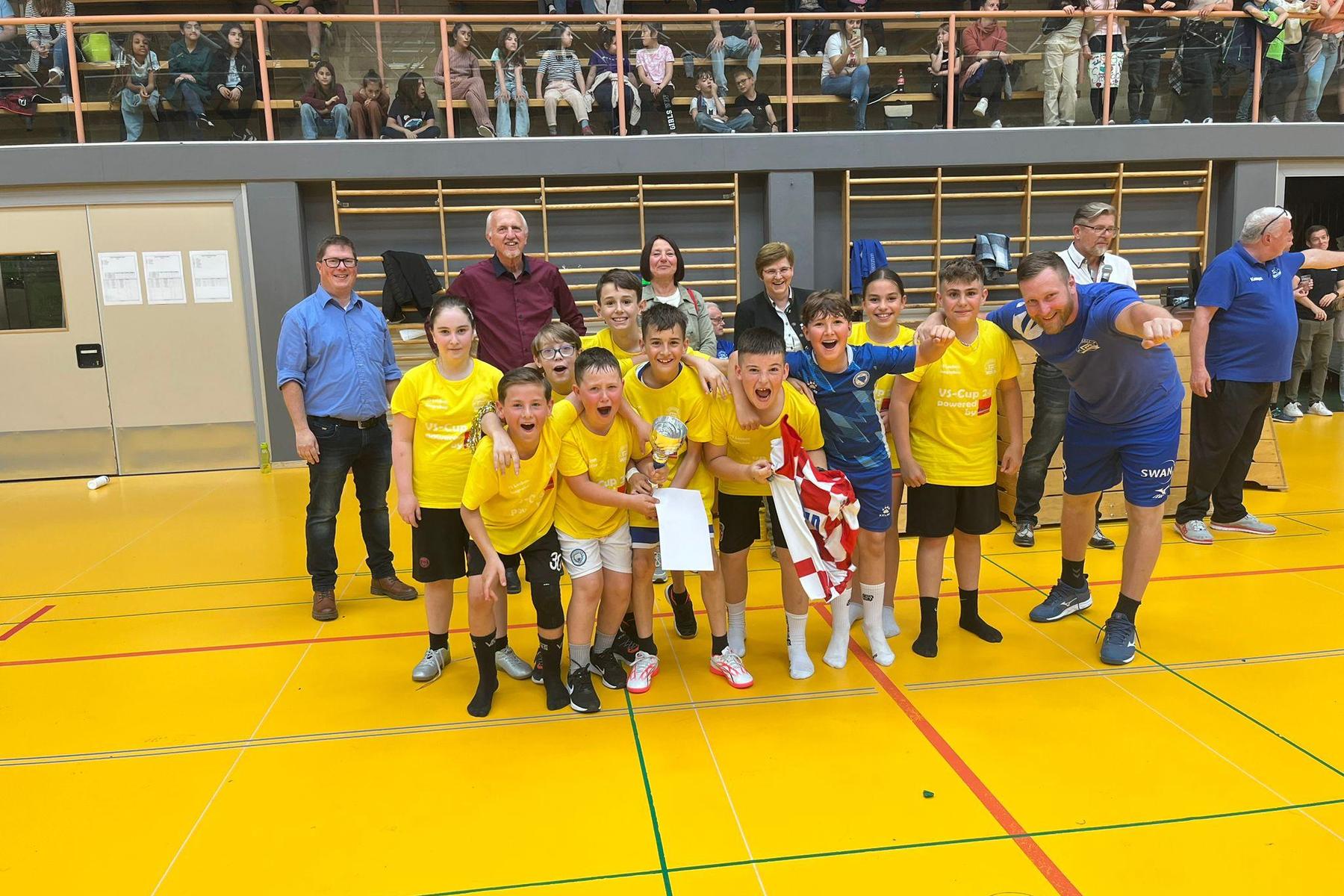170 Kinder aus neun Schulen: Handball-Volksschul-Cup in Leoben war wieder ein voller Erfolg
