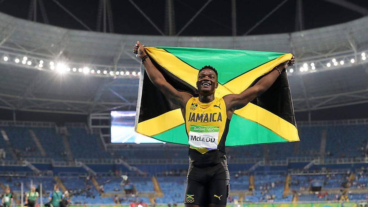 Omar McLeod hat sich Gold über 110 Meter Hürden gesichert