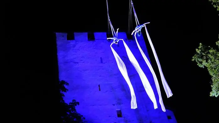 Das Schloss Bruck wurde zur märchenhaften Bühne