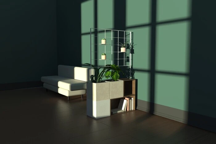 Damit das gelingt, haben Anna-Sophie Pernsteiner und Benedikt Müller einen „Cleaning Cube“ für ein besseres Raumklima designt.