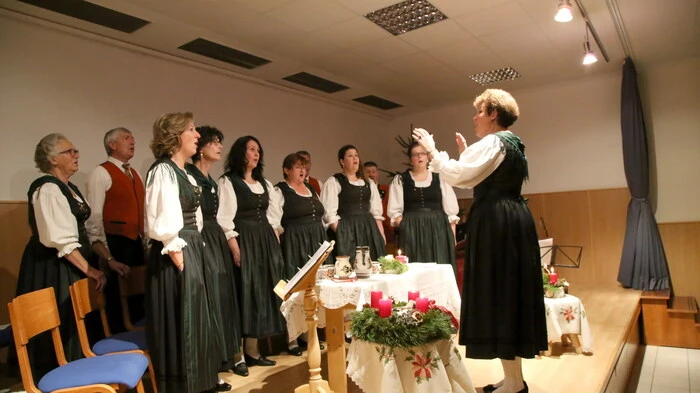 Schon seit Jahrzehnten lädt die Sängerrunde Glödnitz zum „Advent in der Stub´n“. 