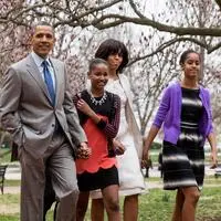  Barack Obama, Sasha, Michelle Obama und Tochter Malia feiern heute den 23. Geburtstag der jüngeren Tochter Sasha