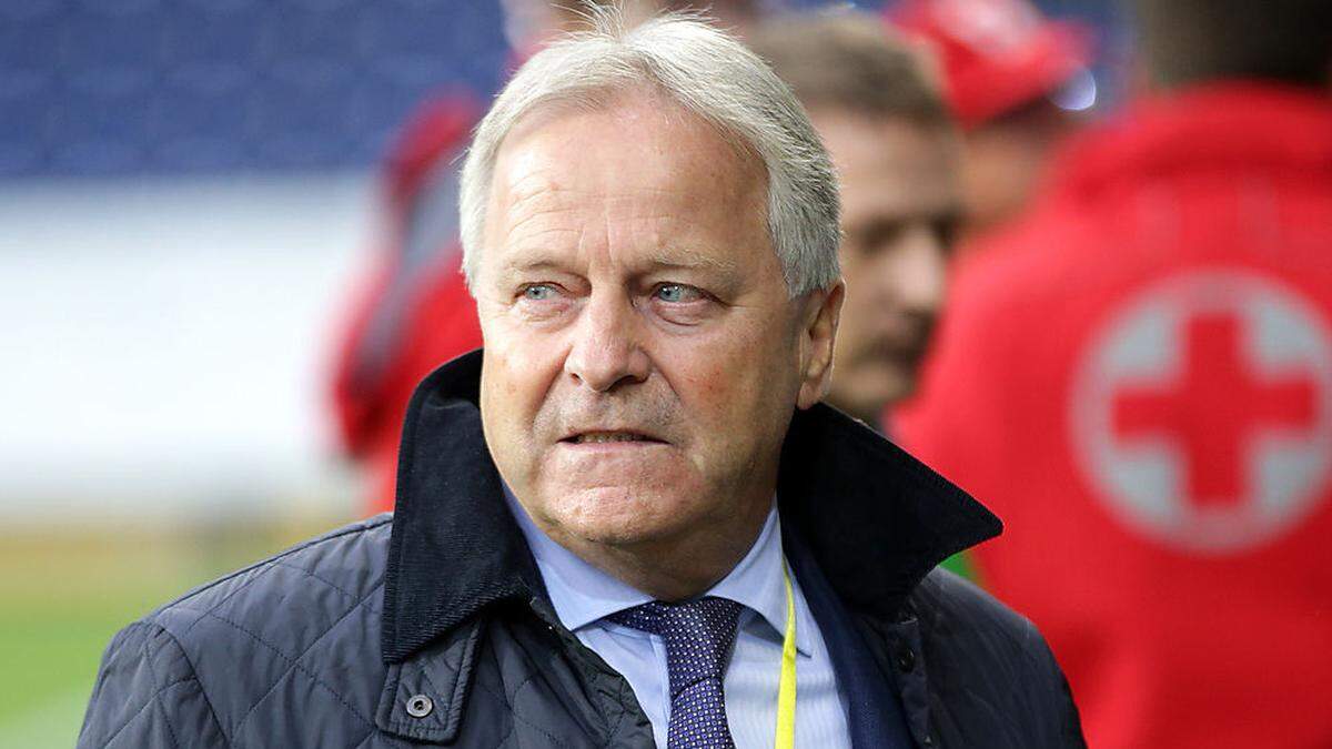 ÖFB-Präsident Leo Windtner 