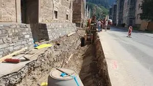 Die Sanierungen an der Ortsdurchfahrt Eisenerz im Jahr 2025