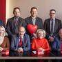 Das SPÖ-Team rund um Bürgermeisterin Elisabeth Blanik