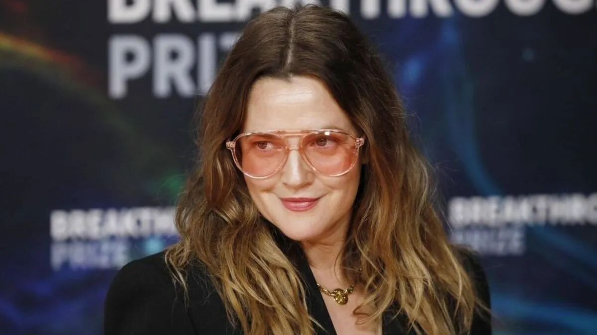 Die Schauspielerin Drew Barrymore.