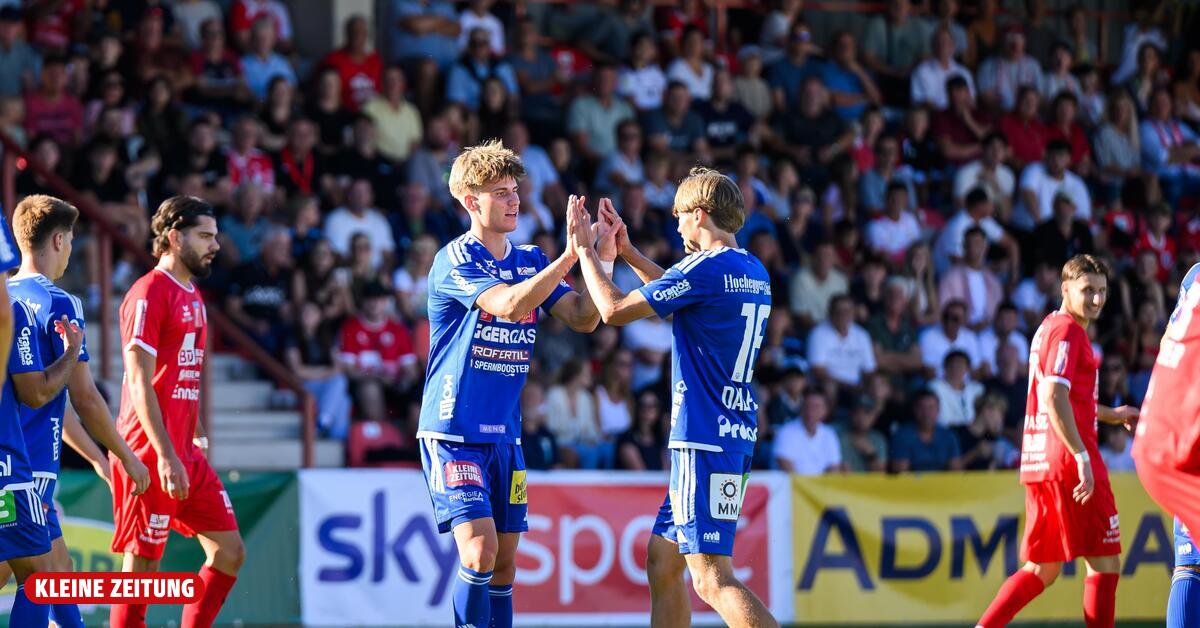 ÖFB-Cup: Hartbergs Youngsters zahlten in Steyr das Vertrauen zurück | Kleine Zeitung