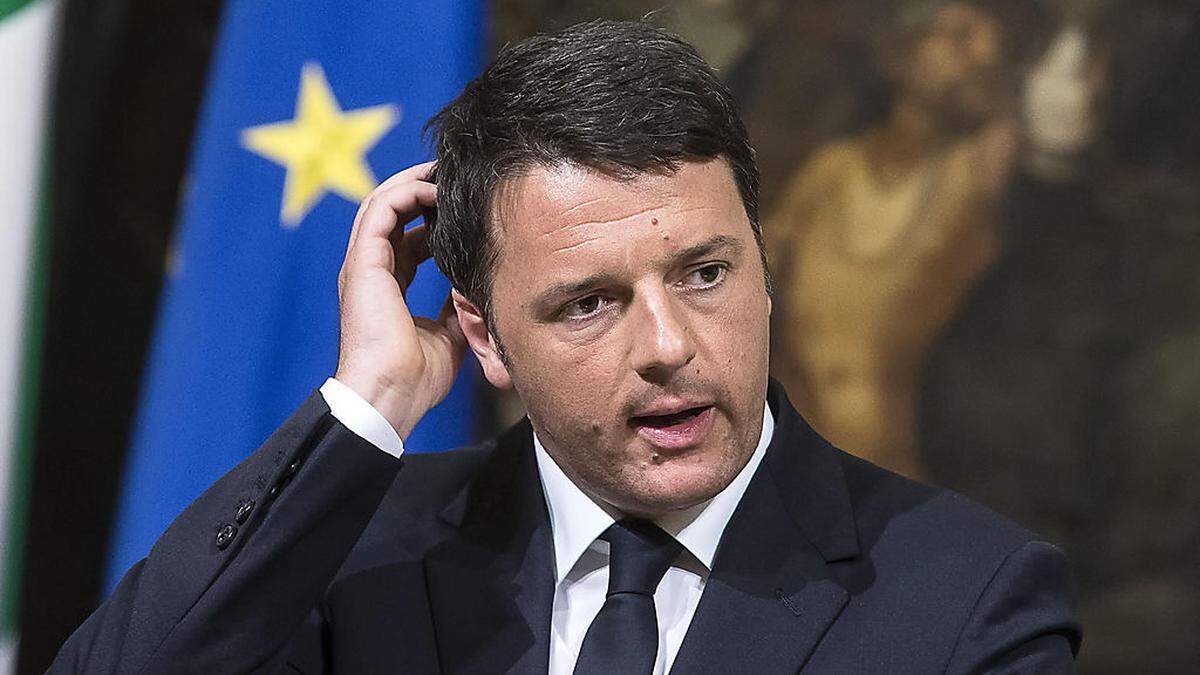 Premier Matteo Renzi: "Die internationale Gemeinschaft muss verhindern, dass das Mittelmeer zu einem Friedhof wird"