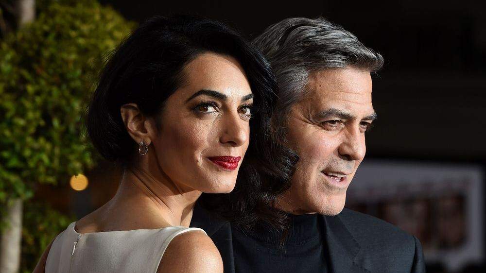 Amal und George Clooney 
