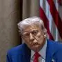 United States President Donald J. Trump listens to remarks during a Cabinet meeting in the Cabinet Room of the White House in Washington, DC, USA 10 April 2025. Copyright: xCNPx/xMediaPunchx