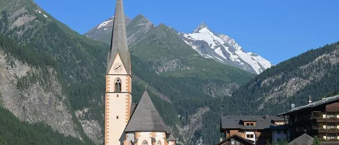 Eine Kirche in Heiligenblut