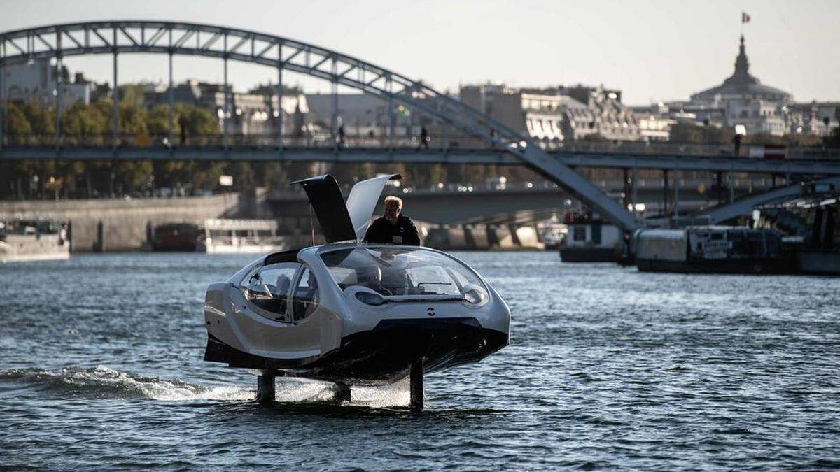 Paris testet &quot;fliegende&quot; Wassertaxis