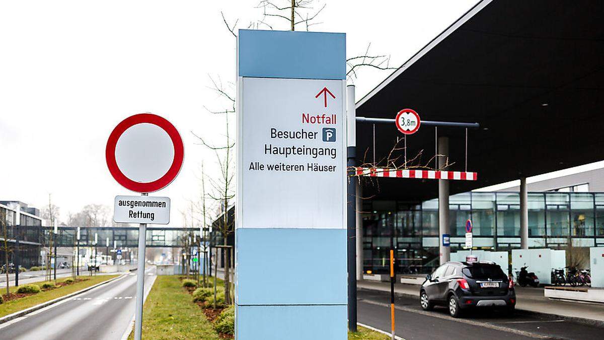 Die Verletzten wurden ins Klinikum Klagenfurt gebracht (Archivfoto)