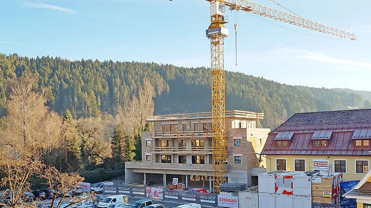 Am 22. Jänner werden auf dem Parkplatz in der Bernhardtgasse nicht alle Stellflächen zur Verfügung stehen, weil ein Baukran abgebaut wird