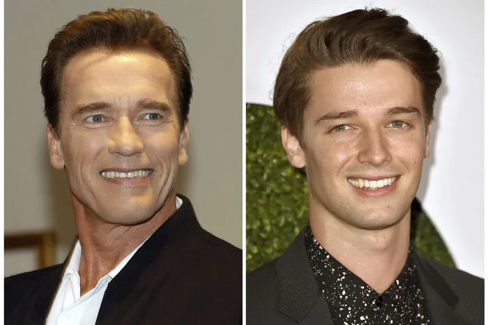 Der Terminator Arnold Schwarzenegger und sein Sohn Patrick.