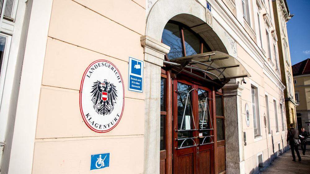 Anfütterungs-Prozess am Landesgericht Klagenfurt
