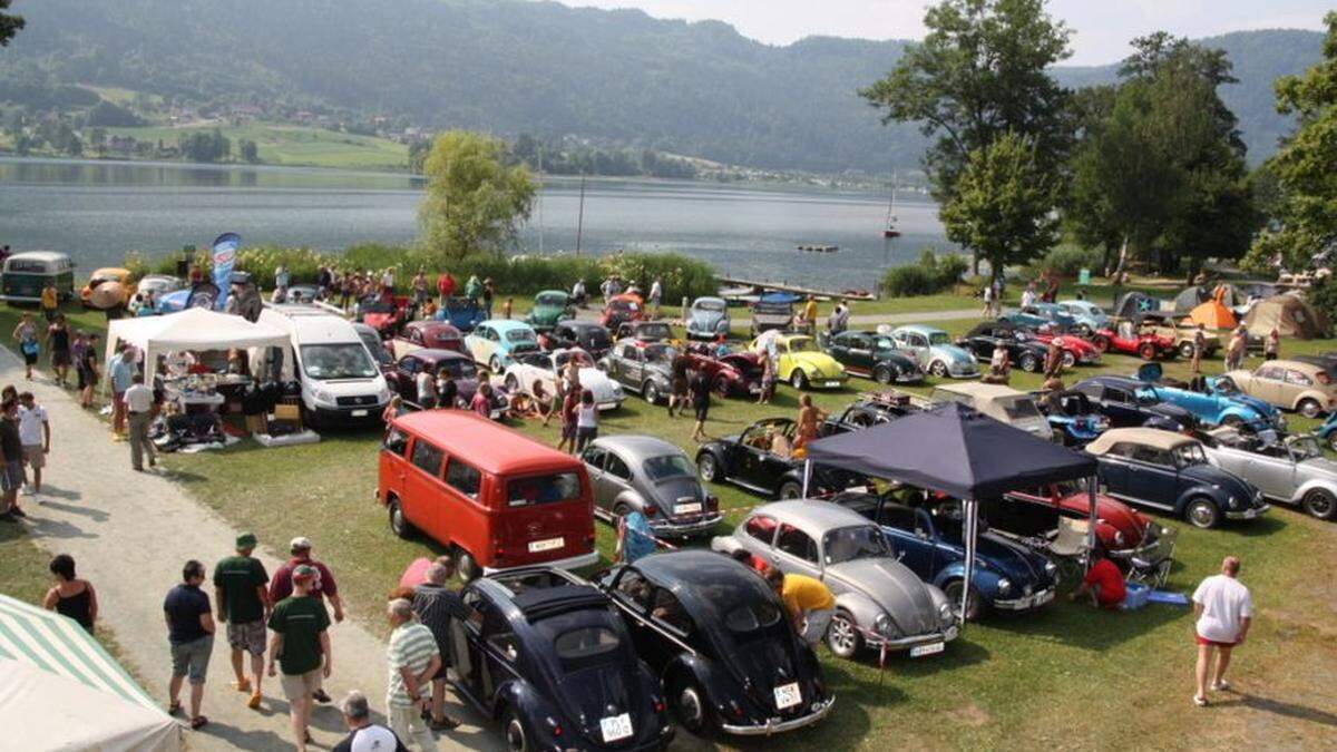 Impressionen aus den vergangenen Jahren, wo das Treffen noch am Ossiacher See stattfand