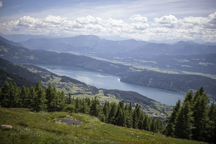 der Millstätter See,