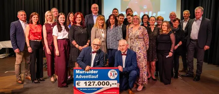 Beim 21. Murfelder Adventlauf wurden 127.000 Euro an Spenden gesammelt