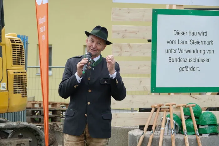 Ernst Fischbacher, Bürgermeister der Ramsau: "Wir wollen mit diesem Projekt nach den Special Olympics die Inklusion in der Ramsau weiterleben."