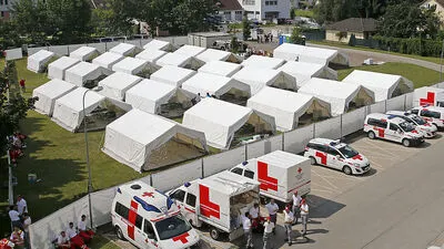 Bis in die zweite Oktoberhälfte dürfte die Krumpendorfer Zeltstadt noch stehen