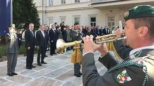 Empfang für Alexander Van der Bellen