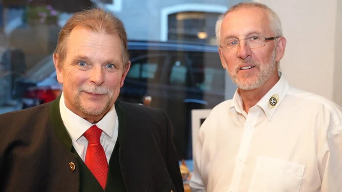 Präsident Rainer Werchner mit Präsident elect Siegfried Lagger