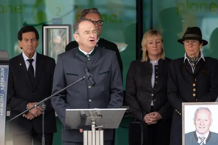 Georg Bliem (Planai), Renate Götschl und Annemarie Moser