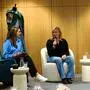 Isabella Vogl, Renate Götschl und Vanessa Magg im Gespräch