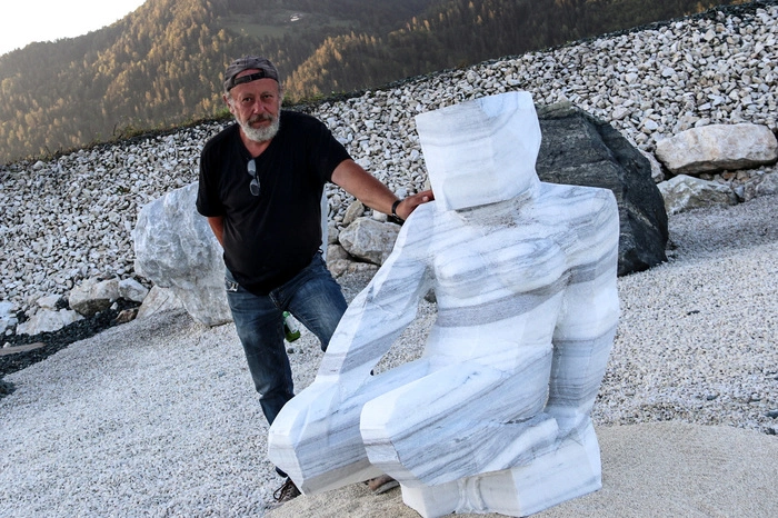 Das Projekt leitete Helmut Machhammer vom Verein "Kunstwerk Krastal".