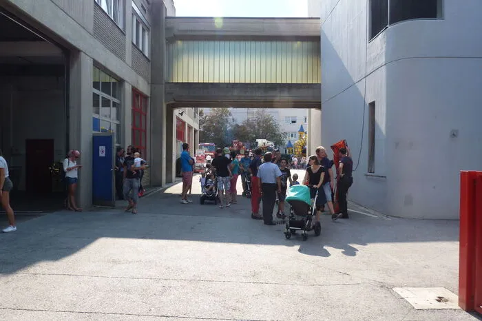 Vor allem die Kleinen kamen mit Hupfburg, Kübelspritzen und vielem mehr auf ihre Kosten.