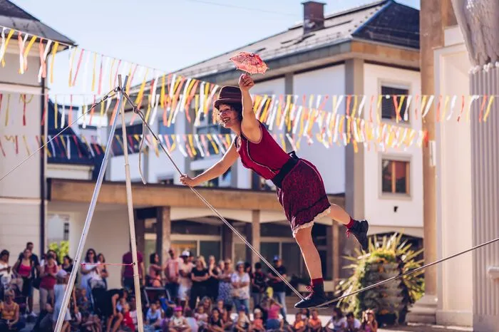 Straßenkunst immer mittwochs im Juli