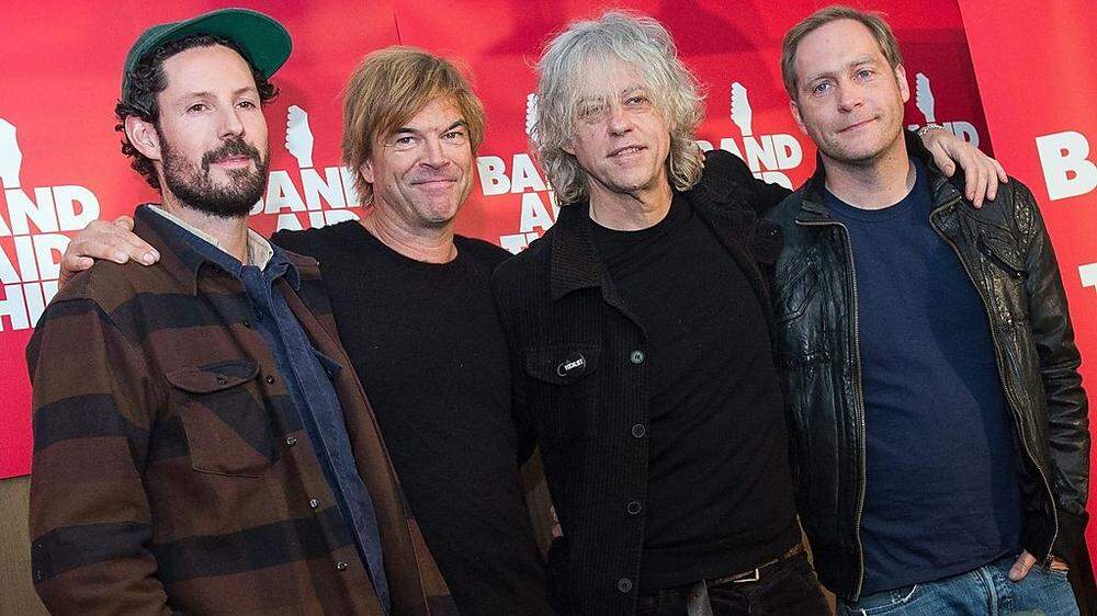 Max Herre, Campino Sir Bob Geldof und Thees Uhlmann im Ebola-Einsatz