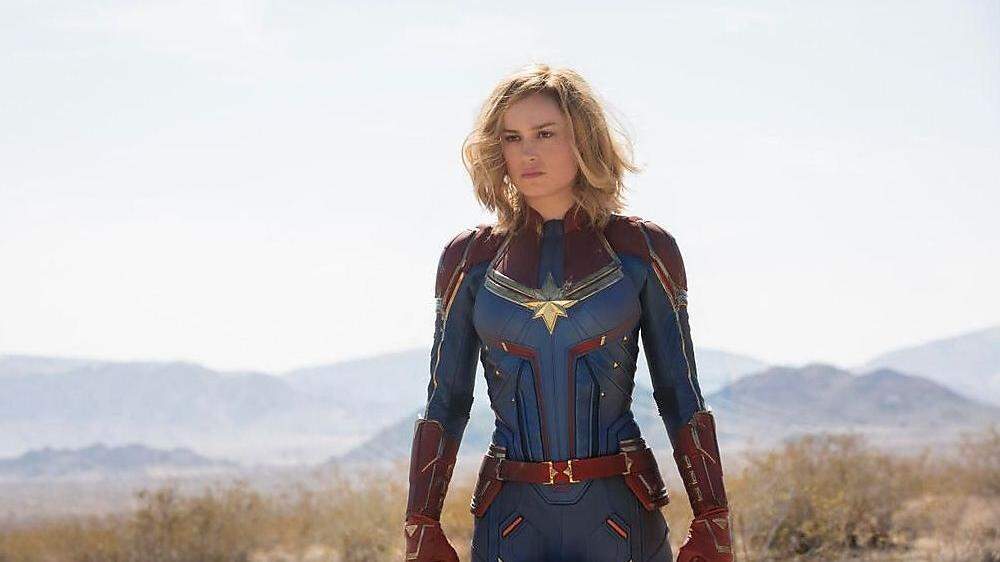 Captain Marvel mit Brie Larson.