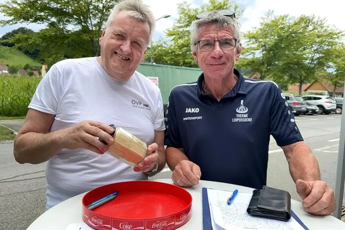 Organisiert wurde dieser sportliche Wettkampf von der Gemeinde mit Bürgermeister Herbert Spirk.