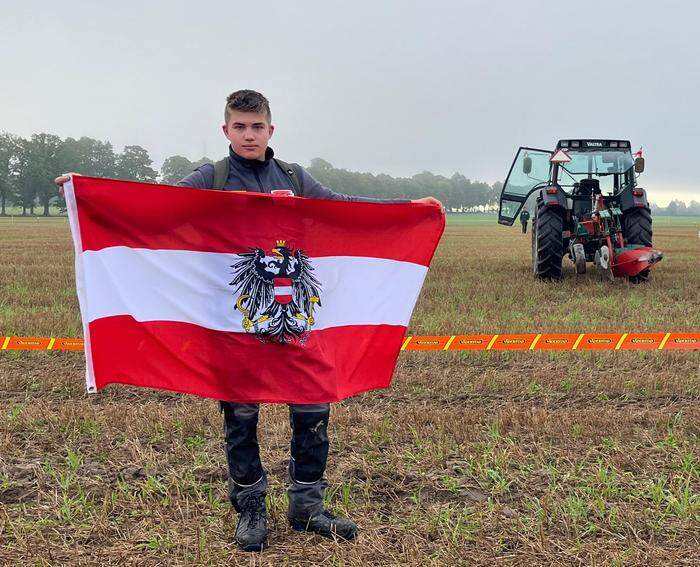 Manuel Jöbstl wurde zum besten Pflüger gekürt