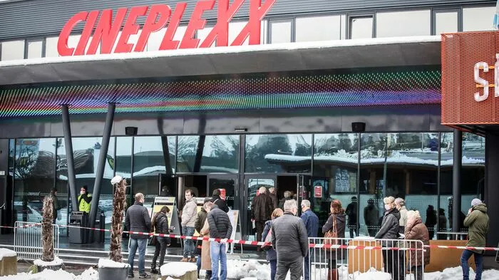 Der Andrang auf die Massentests sorgte zu Beginn für Warteschlangen