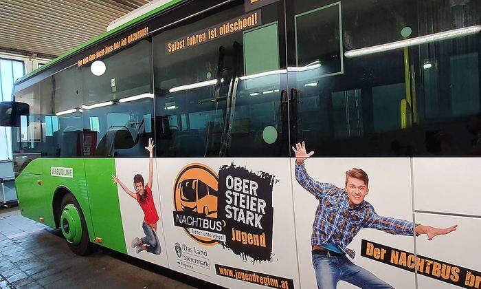 Der Nachtbus Hochsteiermark 