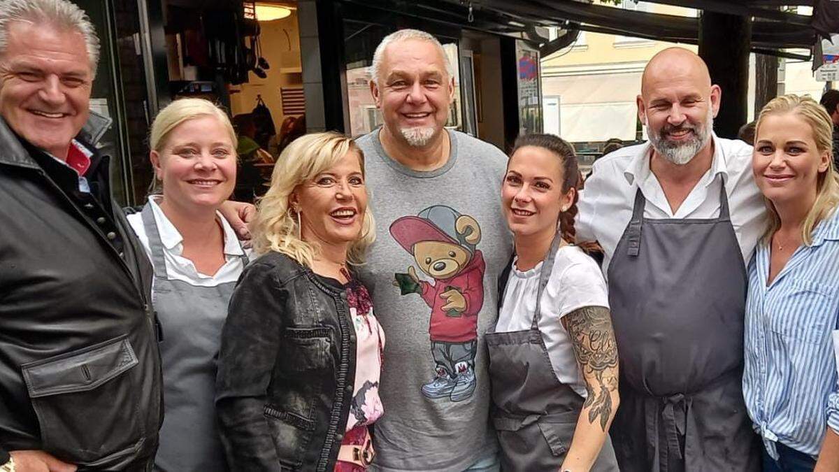 Prominenter Besuch: Auch Michael Wagner und Franz Mlinar schauten im &quot;Teatro am Markt&quot; vorbei