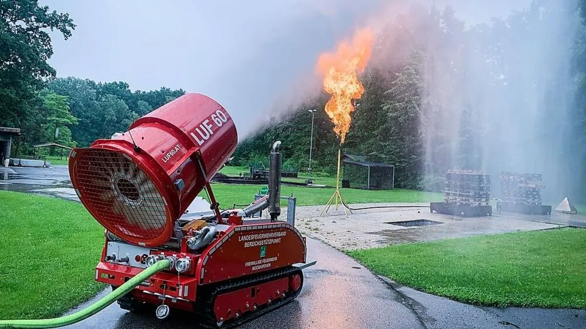 Das neue LUF im Übungseinsatz